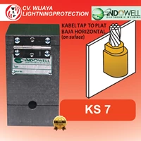 Moulding Indowell KS7 Kabel Tap To Plat Baja Horizontal (On Surface) - INDOWELL EXOTHERMIC WELDING Grounding KIT