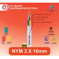 Kabel NYM 3 x 16mm Sutrado Kabel Listrik 300 / 500 V NYM (Cu / PVC / PVC)