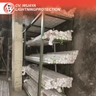 Batang Grounding Bonded 5/8 x 3 Meter Copper Bonded Rod batang pembumian berlapis tembaga  grounding rod bonded  rod bonded tembaga  batang grounding bonded 2