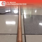 Batang Grounding Bonded 1 Inch x 3 Meter Copper Bonded Rod batang pembumian berlapis tembaga  grounding rod bonded  rod bonded tembaga  batang grounding bonded 5