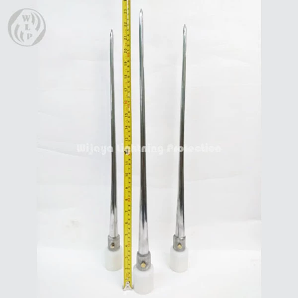 Splitzen Penangkal Petir Aluminium 3/4 x 50cm Include Teflon