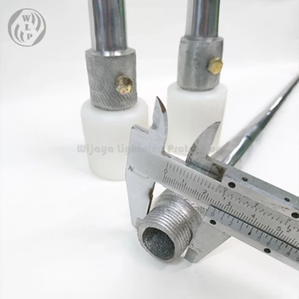 Splitzen Aluminum Lightning Rod 3/4 x 50cm Include Teflon