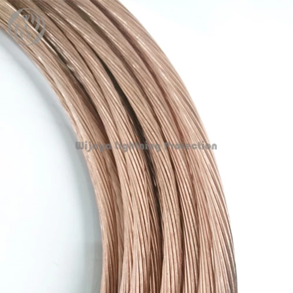 Bare Copper Conductor Cable Size 50mm