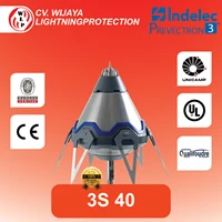 Penangkal Petir Indelec Prevectron 3S40 ORIGINAL Made In France - ESE Lightning Conductor Prevectron 3