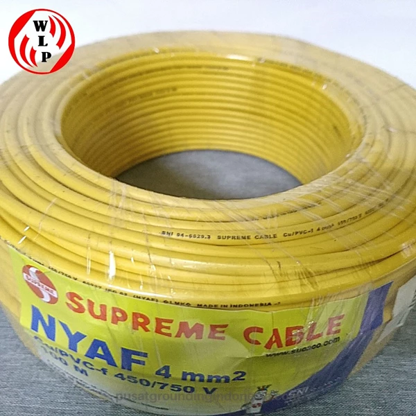 Cable NYAF Supreme 4mm Yellow Color
