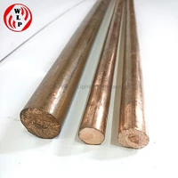 As Grounding Rod Full Copper 3/8 inch