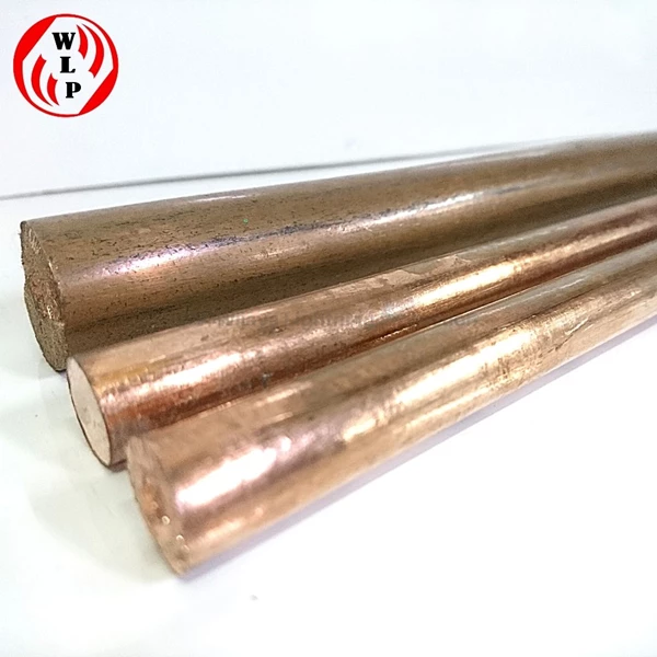 As Grounding Rod 1 inch Full copper 1 inch Diameter 24 mm 25mm
