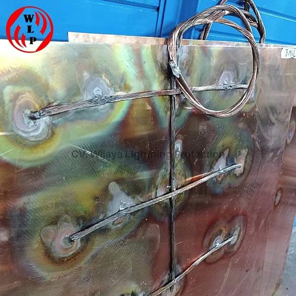 Copper Earthing Plate Tembaga Tebal 3mm 1 Meter Persegi