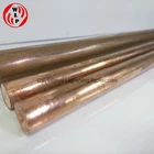 Grounding Rod Import Full Tembaga Ukuran 11.5 mm x 2 m - 1/2 Inch 1