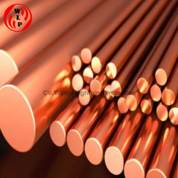 Grounding Rod / Full Copper Ground Size 11.5 mm x 3 m - 1/2 Inch