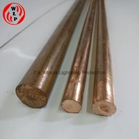 Copper Rod Grounding Import Size 12.5 mm x 4 m - 1/2 Inch