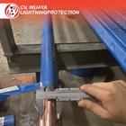 Grounding Stick Rod Import Full Tembaga Ukuran 24 mm x 1 m - 1 Inch - Sutrado 3