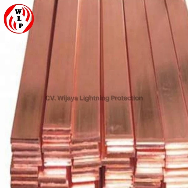 Rod Copper (Cu) Ukuran 10 mm x 30 mm x 4 m