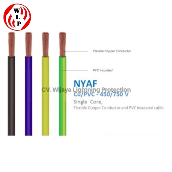 Kabel Inti Tembaga NYAF Kabelmetal Ukuran 1 x 95 mm2