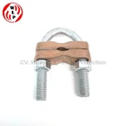 Clamp U Bolt 1 Line Grounding to Copper Cable 2