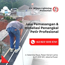 Lightning Protection Installation Services in JABODETABEK Electrostatic and Conventional Types