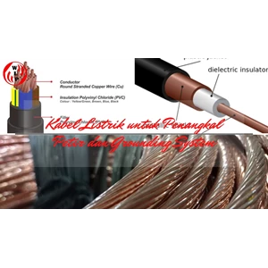 Kabel Listrik untuk Penangkal Petir dan Grounding System (Coaxial, NYY, NYA, BC, N2XY)